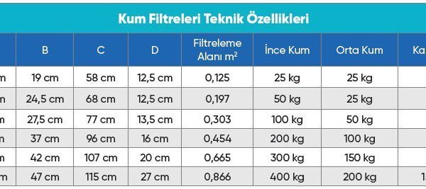 620 mm Kum Filtresi-Atlaspool