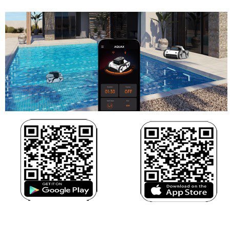 AQUAX KABLOSUZ HAVUZ ROBOTU-W45 MODEL