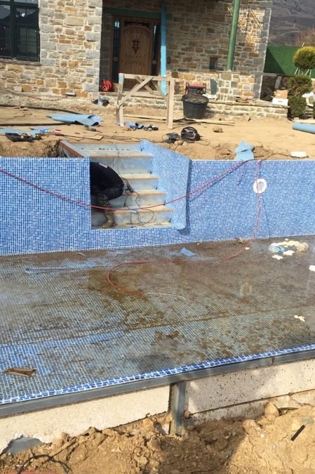 Prefabrik Liner Yüzme Havuzu – İstanbul / Beykoz